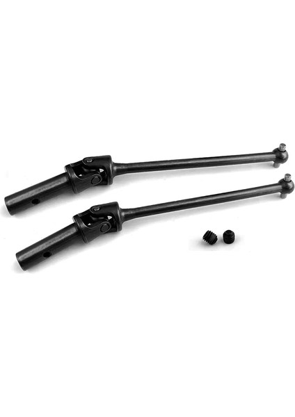 2 Adet Metal Ön Tahrik Mili Cvd Tahrik Mili 312809 1/8 Rc Araba Için (Yurt Dışından)