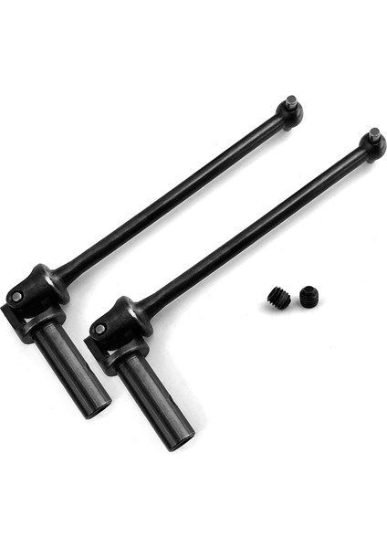 2 Adet Metal Ön Tahrik Mili Cvd Tahrik Mili 312809 1/8 Rc Araba Için (Yurt Dışından)