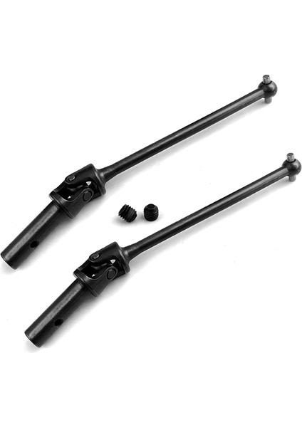 2 Adet Metal Ön Tahrik Mili Cvd Tahrik Mili 312809 1/8 Rc Araba Için (Yurt Dışından)