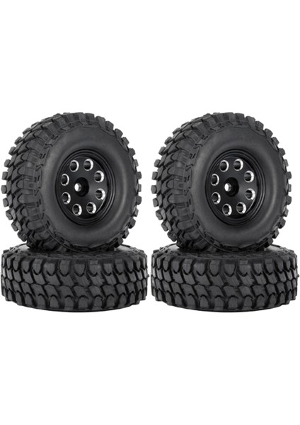 4 Adet 58MM 1.0 Beadlock Jant Lastiği 1/18 1/24 Rc Araba FCX24,1 (Yurt Dışından)