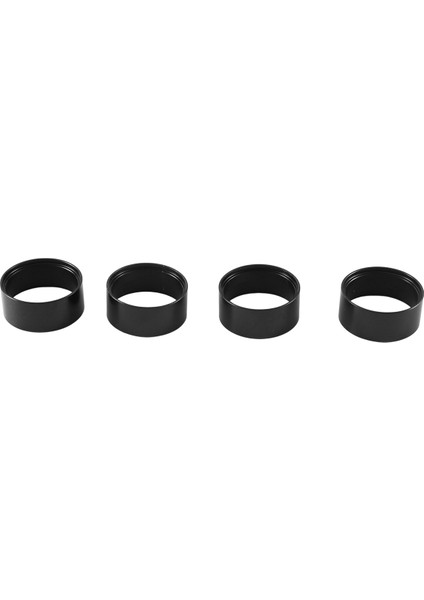 4 Adet 1.0 Inç Beadlock Jant Kelepçe Halkası 1/24 Rc Araba Için SCX24,1 (Yurt Dışından)