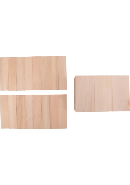 Basswood Oyma Blokları Odun Oyma Kiti 19 Adet (Yurt Dışından)