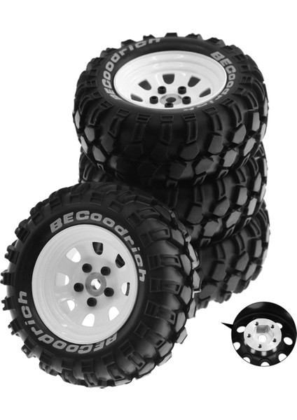 1/10 Rc Paletli Araba Için, 12MM Adaptör, Beyaz (Yurt Dışından)