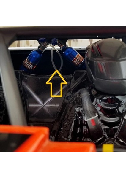 Trx4 Için 2 Adet Metal Simüle Nos Azot Şişesi, 1 (Yurt Dışından)