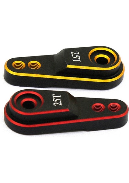 1/10 Rc Araba Powerhd SCX10 Için 2 Adet 25T Servo Kolu, 3 (Yurt Dışından)
