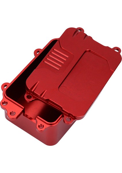 Alıcı Kutusu Esc Kutusu SCX10 1/10 Rc Paletli Araç Için, Siyah (Yurt Dışından)