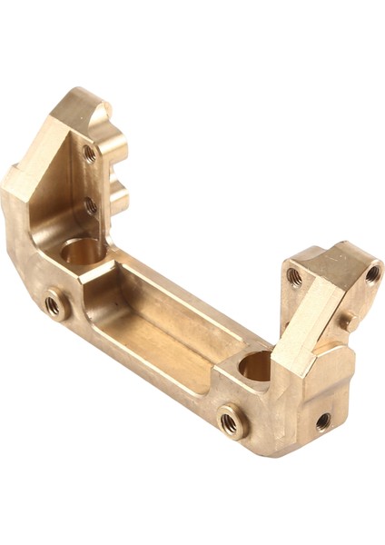 1/10 Rc Axial SCX10 Iıı Parçası Için Pirinç Ön Tampon Montaj Braketi (Yurt Dışından)