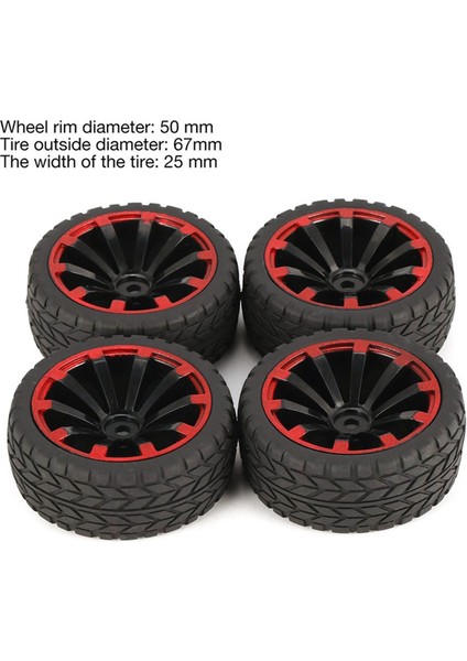 1/10 Rc Yarış Arabası Lastikleri Drift TT01 TT02 TA06 Için (Yurt Dışından)