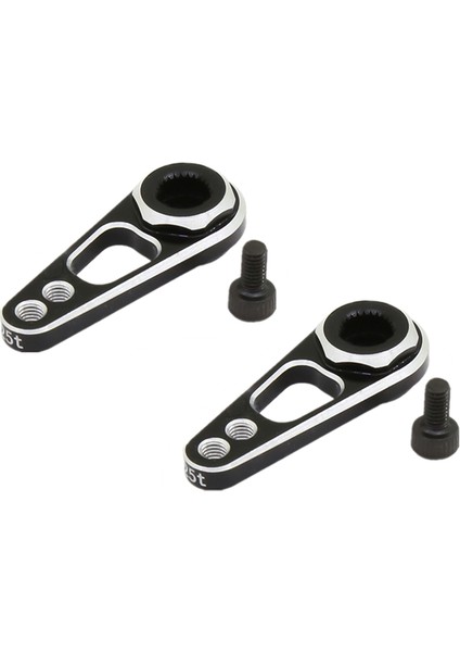 2 Adet Çift Delik 25T 1/10 Rc Araba Tekne Futaba Savox Powerhd,3 (Yurt Dışından)