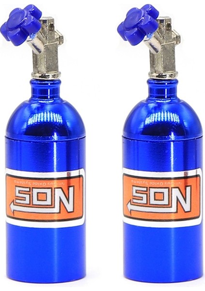 Trx4 Için 2 Adet Metal Simüle Nos Azot Şişesi, 2 (Yurt Dışından)