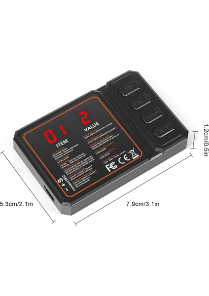 Rc Tekneler Için Programlama Kartı 50 Ila 150A Esc Hız Kontrol Cihazı (Yurt Dışından) modelleri