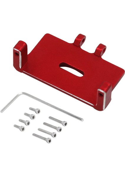 Servo Montaj Braketi Direksiyon Kolu Axial SCX24 1/24, Kırmızı (Yurt Dışından)