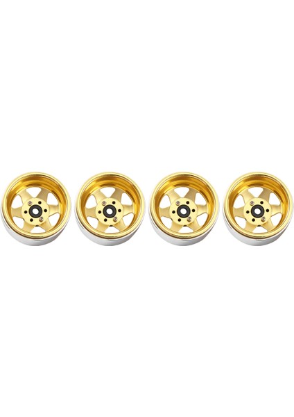 Ofset -8.9mm Metal 1.9 Inç Beadlock Jant Göbeği, Altın (Yurt Dışından)