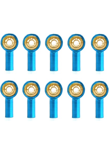 10 Adet Metal M2 Bağlantı Çubuğu Ucu Rc Araba Tekne Yükseltme Parçaları, Mavi (Yurt Dışından)