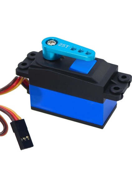 25T Alüminyum Alaşımlı Rc Araba Direksiyon Servo Korna Kolu Kırmızı (Yurt Dışından)