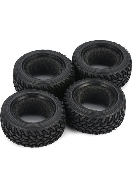 4 Adet 75MM 1/10 Rc Yolda Drift Tur Arabası Kauçuk Lastiği, Mavi (Yurt Dışından)