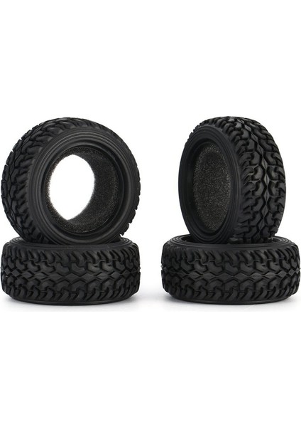 4 Adet 75MM 1/10 Rc Yolda Drift Tur Arabası Kauçuk Lastiği, Mavi (Yurt Dışından)