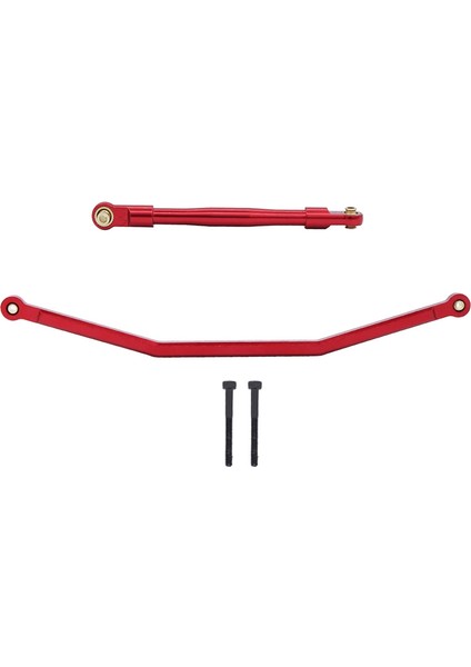 Axıal RBX10 Ryft 1/10 Rc Paletli Araba Için Servo Bağlantı Çubuğu, Kırmızı (Yurt Dışından)