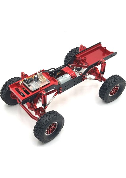 Rc Araba Yükseltme Arka Kuyruk Plakası Kiti 1/12 MN99S Kırmızı (Yurt Dışından)