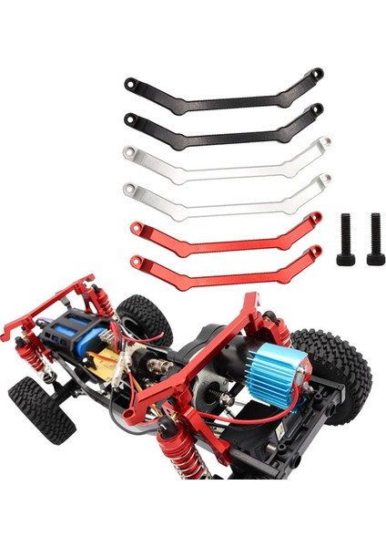 Metal Rc Araba Gövde Direği Bağlantıları Kabuk Sütunu, Gümüş (Yurt Dışından)