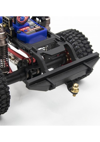 TRX4M 1/18 Araba Için Arka Tampon Çekme Römork Kancası, Siyah (Yurt Dışından)