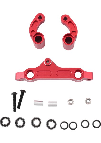 1/5 Arrma Kraton 8s Için Metal Direksiyon Tertibatı, Kırmızı (Yurt Dışından)