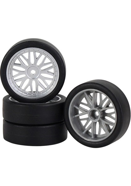 4 Adet 32MM Rc Drift Lastik Tekerlek Sert Lastik (Yurt Dışından)