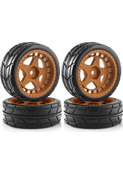 4 Adet 65MM Kauçuk Tekerlek TT01 XV02 Ptg-2 1/10 Rc Araba Için, 2 (Yurt Dışından)