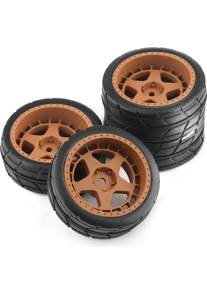 4 Adet 65MM Kauçuk Tekerlek TT01 XV02 Ptg-2 1/10 Rc Araba Için, 2 (Yurt Dışından)