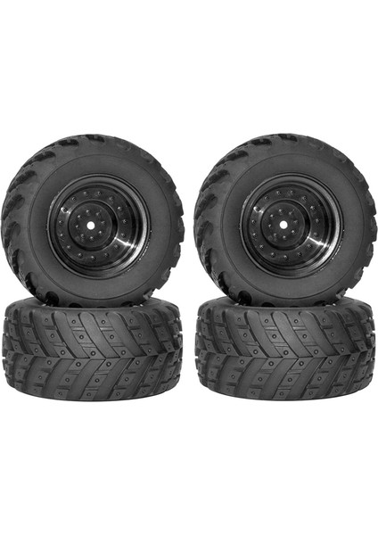 Hbx 901 903 905 905A 1/12 Rc Araba Için 4 Adet Lastik Tekerlek (Yurt Dışından)