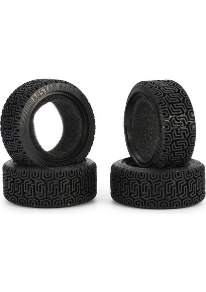 4 Adet 68MM 1/10 Rc Yolda Drift Tur Arabası Lastik Tekerlek, Kırmızı (Yurt Dışından)