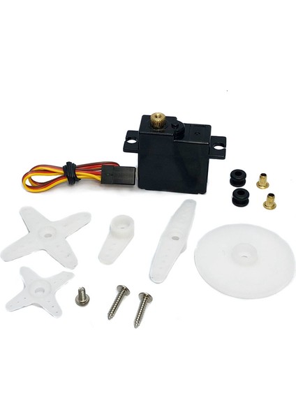144001 144010 124016 124017 Rc Araba Için 3 Kablolu Metal Dişli Servo (Yurt Dışından) fiyatları