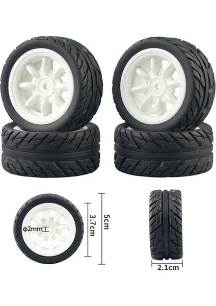 SG1603 SG1604 SG1605 Için 4 Adet Lastik Tekerlek Lastiği, Gümüş (Yurt Dışından)