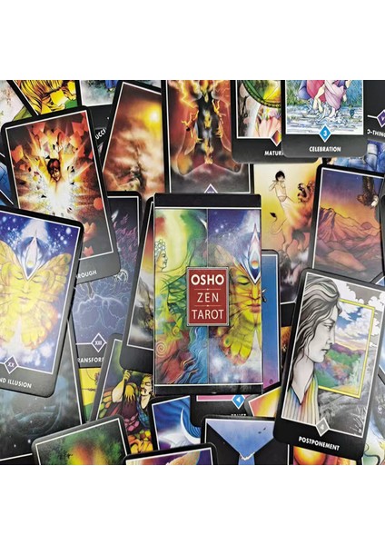 Masa Oyunu Kart Oyunu Tarot Cards Deck Oracle Kartı Tarot Kartları Osho Zen Tarot Ingilizce Versiyon (Yurt Dışından) indirimleri