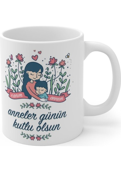 Anneler Gününe Özel /// Özel Baskılı Özel Bardak /// Canım Annem