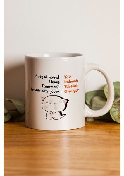 Komik Espirili Baskılı Kupa Bardak - Sevgililer Günü Hediye modelleri