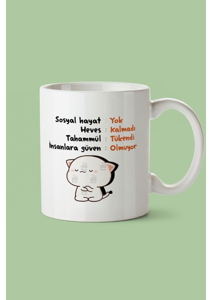 Komik Espirili Baskılı Kupa Bardak - Sevgililer Günü Hediye fırsatları