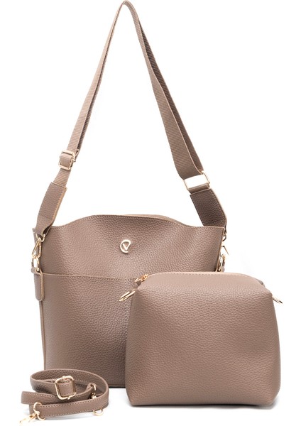 Iç Çantalı Çapraz ve Omuz Askılı Kadın Çantası fiyatları