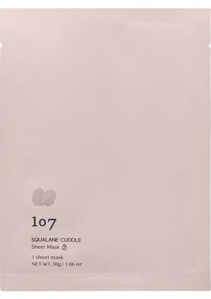 107 Squalane Cuddle Sheet Mask 30GR - Nemlendirici Maske