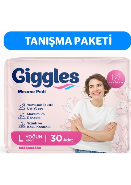 Kadın Mesane Pedi Large(Yoğun) 30 Adet