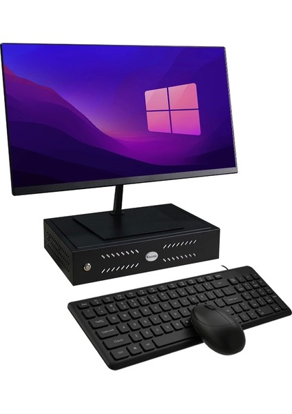 Mk2 I5 12400 8gb Ddr4 240SSD 24" Monitörlü Set Mini Pc