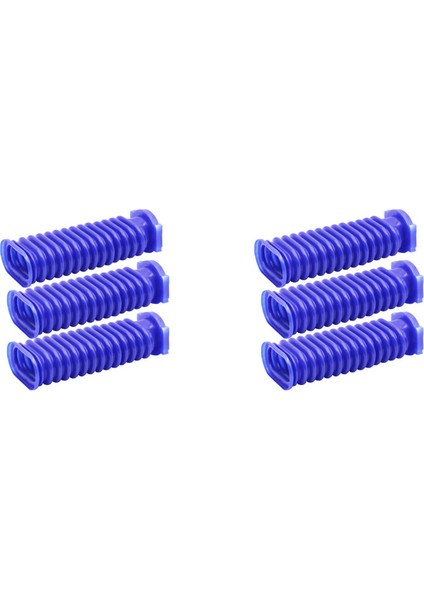 V6 V7 V8 V10 V11 Elektrikli Süpürge Yedek Parçaları Için 6'lı Tambur Emiş Mavi Hortum Bağlantı Parçaları (Yurt Dışından)