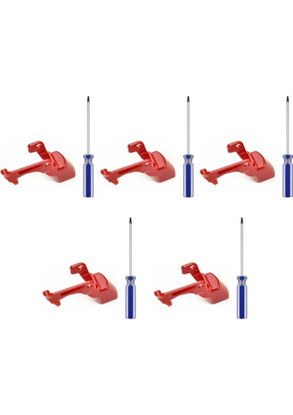 5x Tetik Anahtarı Düğmesi V10 V11 Elektrikli Süpürge Ağır Hizmet Tipi Tornavidalarla Yükseltildi (Yurt Dışından)