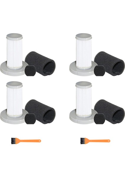 6x DX700 DX700S Elektrikli Süpürge Yıkanabilir Hepa Filtre Temizleme Fırçası Derin Filtreleme Yedek Parçaları (Yurt Dışından)