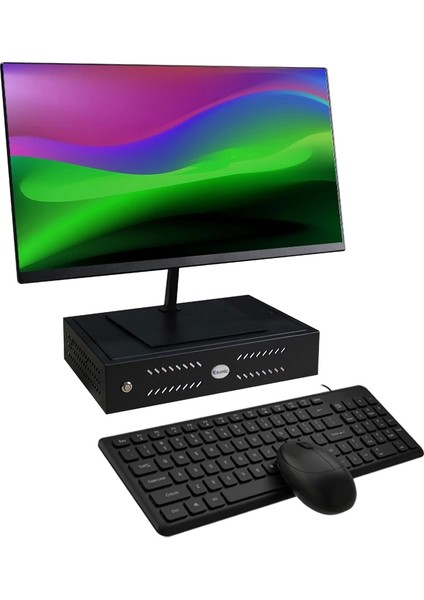 Mk2 I5 12400 8gb Ddr4 240SSD 27" Monitörlü Set Mini Pc