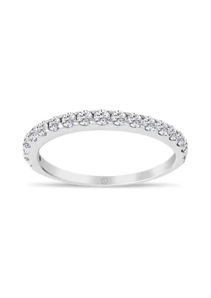 0,50CT Pırlanta Yarımtur Yüzük