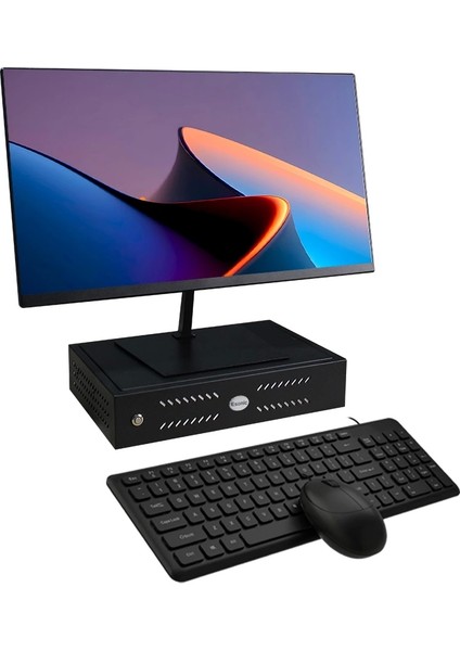 Mk2 I5 12400 16GB Ddr4 120SSD 21.5" Monitörlü Set Mini Pc