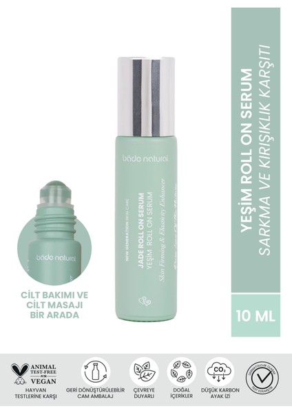 Yeşim Roll On Sıkılaştırıcı Yüz Masaj Serumu 10 ml