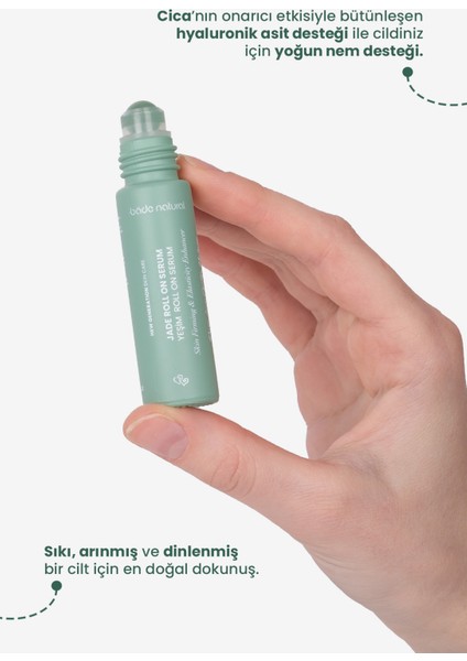 Yeşim Roll On Sıkılaştırıcı Yüz Masaj Serumu 10 ml