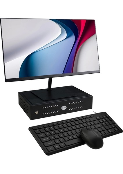Mk2 I5 12400 16GB Ddr4 120SSD 24" Monitörlü Set Mini Pc